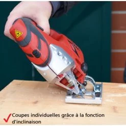 Hecht Jardin 1569 Scie Sauteuse Pendulaire Professionnelle 810 W LED -Scie électrique portative Soldes 10088638 4