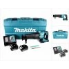 Makita DJR 360 RFK Scie Récipro Sans Fil 2x 18 V Avec Boîtier + 2x Batteries BL 1830 3,0 Ah + Chargeur