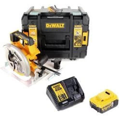 Dewalt DCS 570 P1 18 V Brushless Scie Circulaire Sans Fil Avec Boîtier TSTAK + 1x 5,0 Ah Batterie + 1x Chargeur -Scie électrique portative Soldes 10415028 4