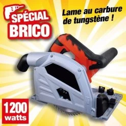 OUTIROR Scie Circulaire 1200 W, Avec Lame Au Carbure De Tungstène