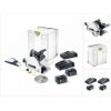 Festool TSC 55 Li 5,2 REB-Plus/XL 2 X 18 / 36 V Scie Circulaire Plongeante Sans Fil + Coffret Systainer + 2x Batteries 5,2 Ah + 2x Chargeurs ( 201391 )