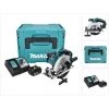 Makita DSS 611 RF1J 18V Li-ion Scie Circulaire Sans Fil 165mm + Coffret Makpac + 1x Batterie BL 1830 3,0 Ah + Chargeur DC 18 RC