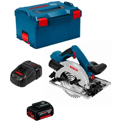 Scie Circulaire BOSCH GKS 18V-57 G (1 X 5,0Ah GAL1880CV L-Boxx 238) 1 Scie Circulaire BOSCH GKS 18V-57 G (1 X 5,0Ah GAL1880CV L-Boxx 238)