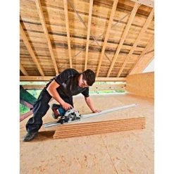 Scie Circulaire BOSCH GKS 18V-57 G (2 X 5,0Ah GAL1880CV L-Boxx 238) -Scie électrique portative Soldes 12207217 4