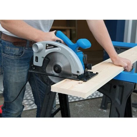 SILVERLINE SCIE CIRCULAIRE ELECTRIQUE 185 MM 1200 W 2 SILVERLINE SCIE CIRCULAIRE ELECTRIQUE 185 MM 1200 W – Image 2