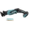 Makita DJR 183 RFJ 18V Li-ion Scie Recipro Sans Fil + Coffret Makpac + 2x Batteries 3,0 Ah + Chargeur
