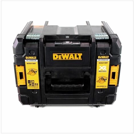 Dewalt DCS 373 P1 Scie Circulaire Sans Fil Métal 18V Li-Ion + Coffret De Transport TSTAK + Lame De Scie 140mm + 1 X Batterie DCB 184 5,0 Ah + Chargeur DCB 115 4 Dewalt DCS 373 P1 Scie Circulaire Sans Fil Métal 18V Li-Ion + Coffret De Transport TSTAK + Lame De Scie 140mm + 1 X Batterie DCB 184 5,0 Ah + Chargeur DCB 115 – Image 4