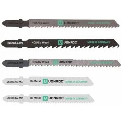 VONROC Scie Sauteuse 550W - 5 Lames De Scies, Système De Changement Rapide, Accessoires Et Sac De Rangement Inclus -Scie électrique portative Soldes 13648927 3