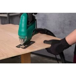 VONROC Scie Sauteuse 550W - 5 Lames De Scies, Système De Changement Rapide, Accessoires Et Sac De Rangement Inclus -Scie électrique portative Soldes 13648927 5