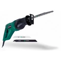 VONROC Scie Sabre – 900W - Poignée Rotative – 3 Lames De Scie Pour Bois Et Métal