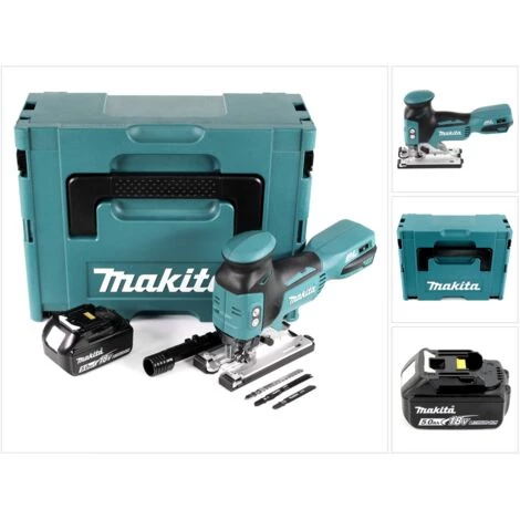 Makita DJV 181 T1J 18 V Li-ion Scie Sauteuse Sans Fil + 1x Batterie BL 1850 B 5,0 Ah - Sans Chargeur 5 Makita DJV 181 T1J 18 V Li-ion Scie Sauteuse Sans Fil + 1x Batterie BL 1850 B 5,0 Ah - Sans Chargeur – Image 5