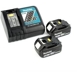 Makita DJV 181 RTJ 18 V Li-ion Scie Sauteuse Sans Fil + 2x Batteries BL 1850 B 5,0 Ah + Chargeur Rapide Makita DC 18 RC -Scie électrique portative Soldes 14672089 2