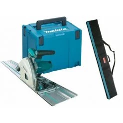 Makita SP6000J1X - Scie Plongeante Avec Rail 1500mm + étui Et MAKPAC - 1300W - 165mm
