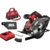 Scie Circulaire Sans Fil 3520 DB Skil - 18 V - Rouge