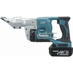 Cisaille Métal 18 V Li-Ion 3 Ah MAKITA - 2 Batteries, Chargeur, Coffret - DJS130RFE