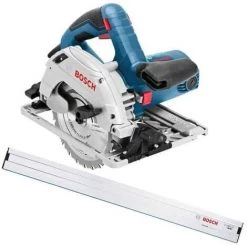 PACK - BOSCH Scie Circulaire 165mm 1200W GKS55+G + FSN1600 - 0601682002