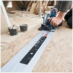 PACK - BOSCH Scie Circulaire 165mm 1200W GKS55+G + FSN1600 - 0601682002 9 PACK - BOSCH Scie Circulaire 165mm 1200W GKS55+G + FSN1600 - 0601682002 -Scie électrique portative Soldes 1542070 5