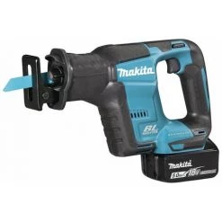 Makita DJR188RTJ Scie Sabre à Batteries 18V Li-Ion (2x Batterie 5,0Ah) Dans MAKPAC - Moteur Sans Charbon