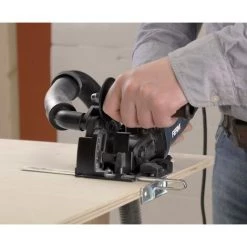 FERM CSM1043 Scie Circulaire De Précision 500W - 3 Lames De Scies Incluses -Scie électrique portative Soldes 16294267 5