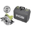 Scie Circulaire RYOBI 1400W 66mm - 2 Lame 20 Dents - 1 Coffret RCS1400-K2B