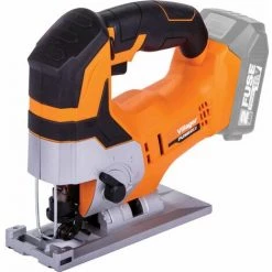 Scie Sauteuse Sans Fil à Batterie 2400 Trs Mn Fuse VLN 1120 Villager Sans Batterie Ni Chargeur - Orange