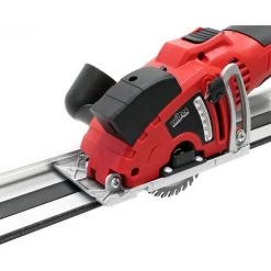 WILTEC Mini-scie Guidage Laser Lignes De Coupe Puissance 600W 3 Lames De Scie Pour Métal Bois Pierre -Scie électrique portative Soldes 18418856 5