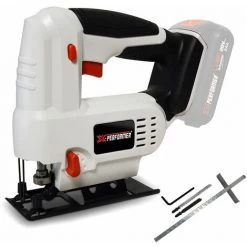 Scie Sauteuse Pendulaire à Batterie 20V X-Performer XPJS20LI - 0-45° - Bois 51mm - Acier 2mm - Sans Batterie Ni Chargeur