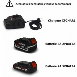 Scie Sauteuse Pendulaire à Batterie 20V X-Performer XPJS20LI - 0-45° - Bois 51mm - Acier 2mm - Sans Batterie Ni Chargeur -Scie électrique portative Soldes 18642350 4