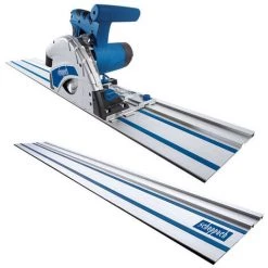 Scheppach Scie Plongeante PL55 - 1200W | 160mm | 230-240V - + 140cm | Guide Supplémentaire 140cm Inclus