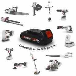 Scie Sabre à Batterie 20V X-Performer XPRS20LI + Batterie 2 Ah + Chargeur + 2 Lames Bois-Métal à Changement Rapide -Scie électrique portative Soldes 19306309 5