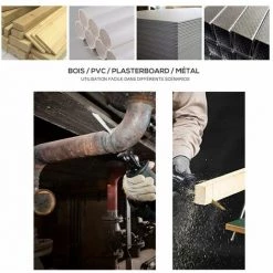 Scie Sabre à Batterie 20V X-Performer XPRS20LI + Batterie 4 Ah + Chargeur + 2 Lames Bois-Métal à Changement Rapide -Scie électrique portative Soldes 19306310 3