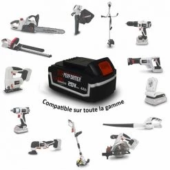 Scie Sabre à Batterie 20V X-Performer XPRS20LI + Batterie 4 Ah + Chargeur + 2 Lames Bois-Métal à Changement Rapide -Scie électrique portative Soldes 19306310 5