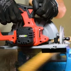 OXEO Scie Circulaire Sans Fil 18V Easy Full - Sans Batterie -Scie électrique portative Soldes 19855910 4