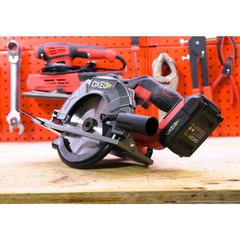 OXEO Scie Circulaire Sans Fil 18V Easy Full - Avec Batterie Et Chargeur Rapide 4 OXEO Scie Circulaire Sans Fil 18V Easy Full - Avec Batterie Et Chargeur Rapide – Image 4