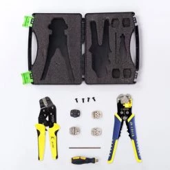 KINGSO 1Set Professionnel Multitool Wire Crimpers Engineering Cliquet Pince à Sertir Pince à Dénuder Outil De Sertissage Cordon Extrémité Kit De Bornes Hasaki -Scie électrique portative Soldes 20046365 3