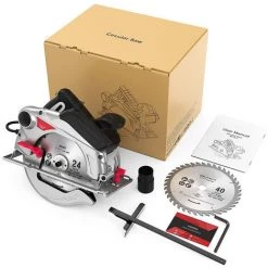 Meterk 1500W Scie Circulaire A Laser A Faisceau Unique -Scie électrique portative Soldes 20608385 5