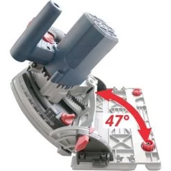 Güde Scie Plongeante TS57-1200 Avec Rails -Scie électrique portative Soldes 22009927 4