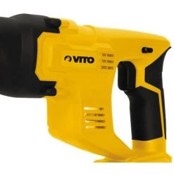 VITO PRO-POWER Scie Sabre Sans Fil 20V Lithium Ion VITO EGO LI + 2 Batteries 2AH + Chargeur Rapide -Scie électrique portative Soldes 22773573 3
