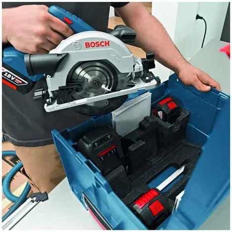 BOSCH Scie Circulaire 165 Mm 18 V 5Ah - GKS18V57G - 06016A2100 5 BOSCH Scie Circulaire 165 Mm 18 V 5Ah - GKS18V57G - 06016A2100 – Image 5