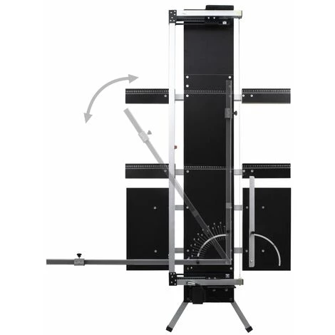 YOUTHUP Coupe-mousse Avec Pieds En Aluminium 200 W - Noir 4 YOUTHUP Coupe-mousse Avec Pieds En Aluminium 200 W - Noir – Image 4