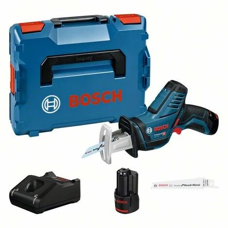 Bosch Professional Scie Sabre Sans Fil GSA 12V 14 Avec 2 Batteries 3,0 Ah, Chargeur L BOXX 060164L976 2 Bosch Professional Scie Sabre Sans Fil GSA 12V 14 Avec 2 Batteries 3,0 Ah, Chargeur L BOXX 060164L976 – Image 2
