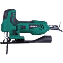 VONROC Scie Sauteuse 550W Avec Poignée Ergonomique Canon. 1 Lame De Scie Incluse – Récupération De Poussière – 4 Positions Pendulaires 7 VONROC Scie Sauteuse 550W Avec Poignée Ergonomique Canon. 1 Lame De Scie Incluse – Récupération De Poussière – 4 Positions Pendulaires -Scie électrique portative Soldes 23345330 4