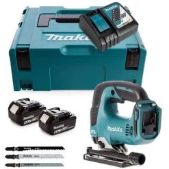 Scie Sauteuse 18V LXT (2x5,0 Ah) En MAKPAC - MAKITA DJV182RTJ