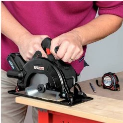 RIBIMEX Scie Circulaire R-BAT20, D. 165 Mm, Livrée Sans Batterie Ni Chargeur -Scie électrique portative Soldes 24065417 3