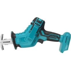 AUGIENB 18V Scie Sabre Scie Alternativesans Fil Avec 4 Lames (Sans Batterie) 0-3000rpm/min Scie Sabre Scie Alternativeélectrique Pour Batterie Makita 18V -Scie électrique portative Soldes 24185230 3