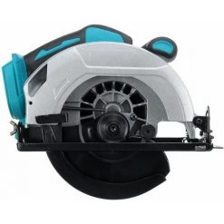 MANTA Scie Circulaire électrique Sans Fil 180mm 18V Bleu Sans Batterie -Scie électrique portative Soldes 24302130 5