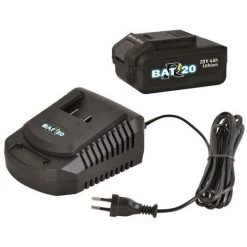 RIBIMEX Scie Sabre Sans Fil 20V Li-ion 4 Amp -Scie électrique portative Soldes 24338502 2