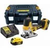 DeWALT DCS335P2 - Scie Sauteuse Sans Fil Li-Ion 18V XR (2x 5.0Ah) Dans TSTAK - Poignée T - Variable - Sans Balais