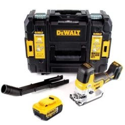 DeWalt DCS 335 NT Scie Sauteuse Sans Fil 18V + 1x Batterie 5,0 Ah + Coffret TSTAK - Sans Chargeur