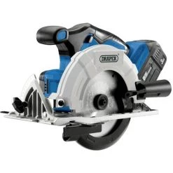 Draper Tools Scie Circulaire Sans Balais Avec 1 Batterie 3Ah D20 20V